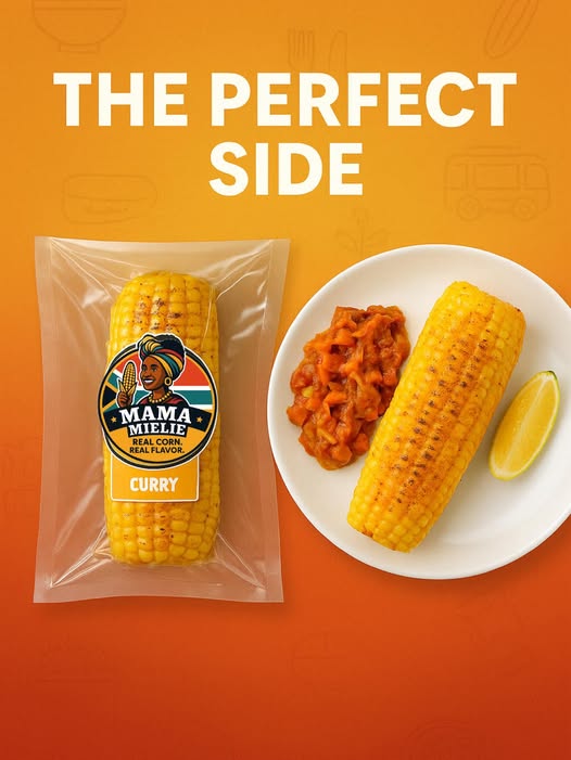 The Perfect Side — Curry flavour with plated mielie